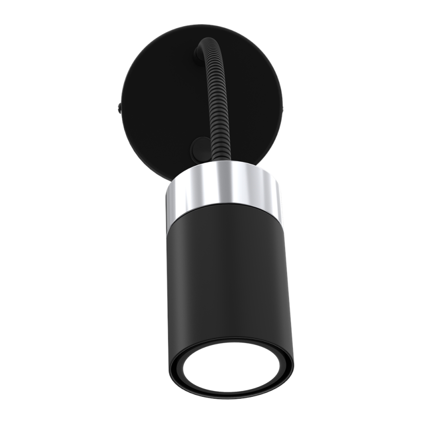 Lampada flessibile JOKER 1xGU10/8W/230V nero/cromo opaco