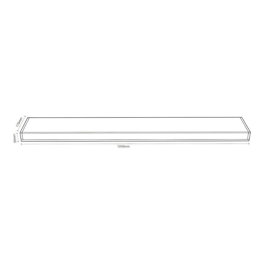 Lampada fluorescente 2xG13/18W/230V 124 cm