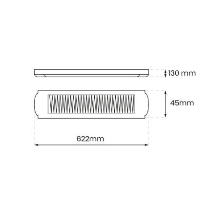 Lampada fluorescente 2xG13/18W/230V