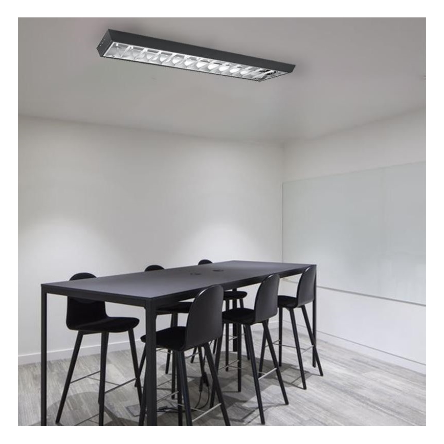 Lampada fluorescente T8 2xG13/18W/230V 120 cm nero
