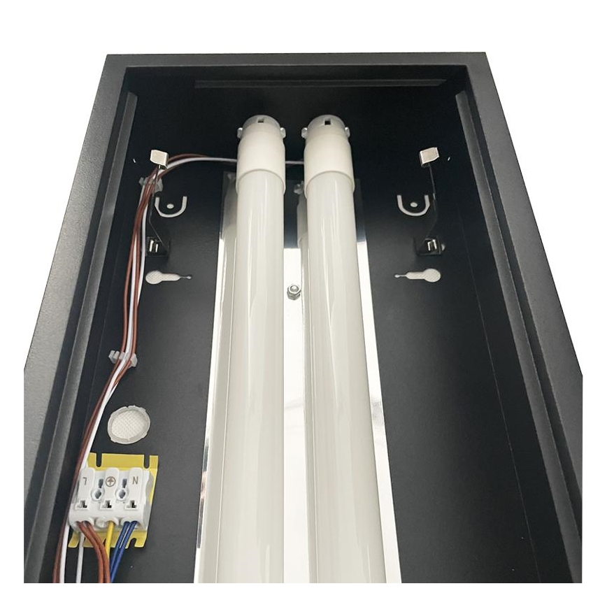 Lampada fluorescente T8 2xG13/18W/230V 120 cm nero
