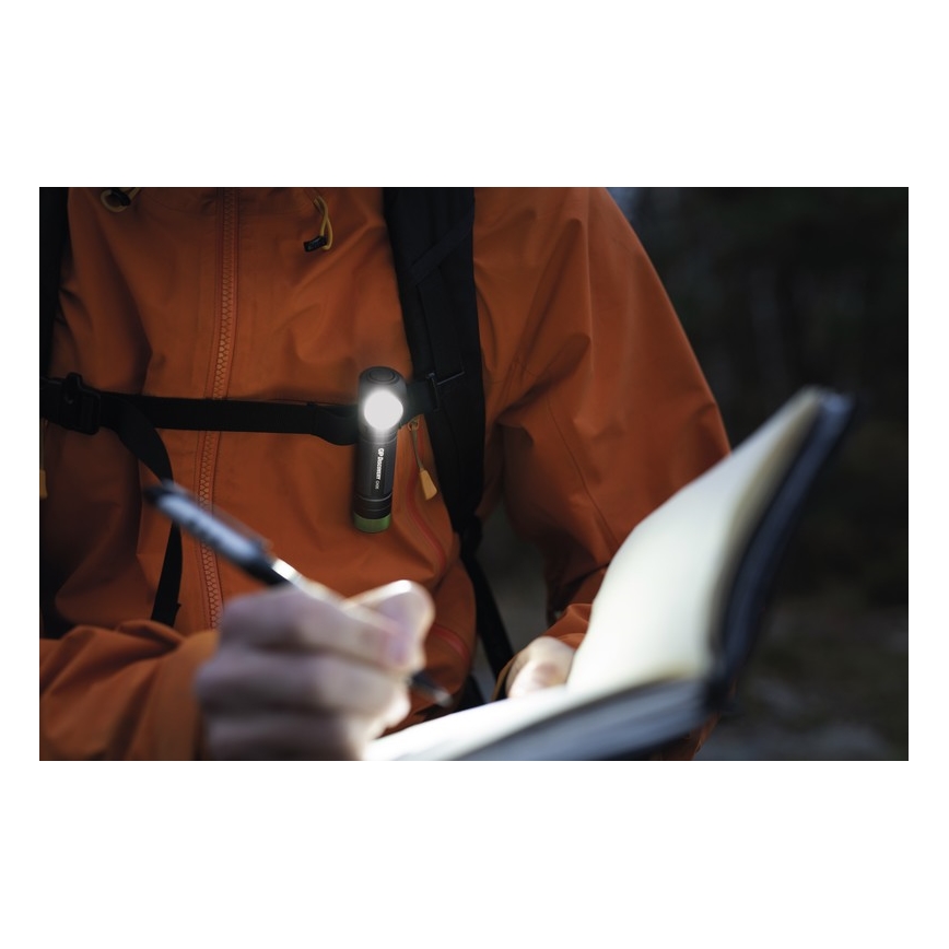 Lampada frontale LED GP DISCOVERY CHR35 LED/3,7V/2600mAh