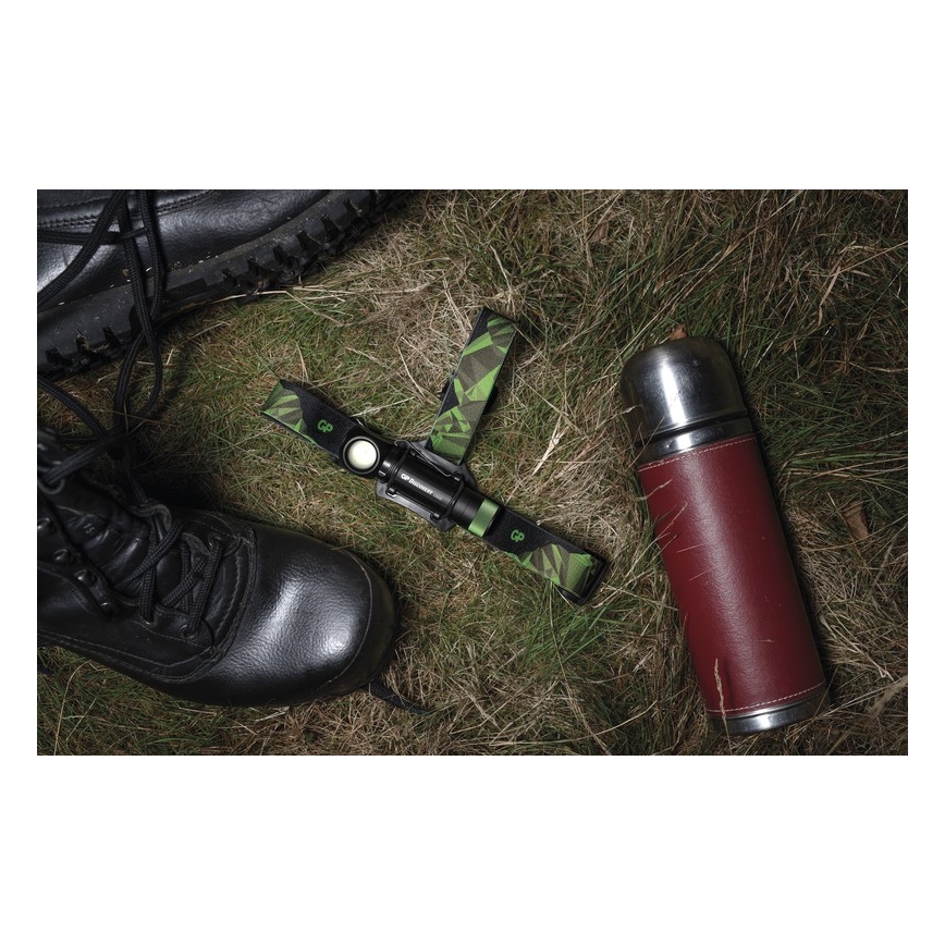 Lampada frontale LED GP DISCOVERY CHR35 LED/3,7V/2600mAh