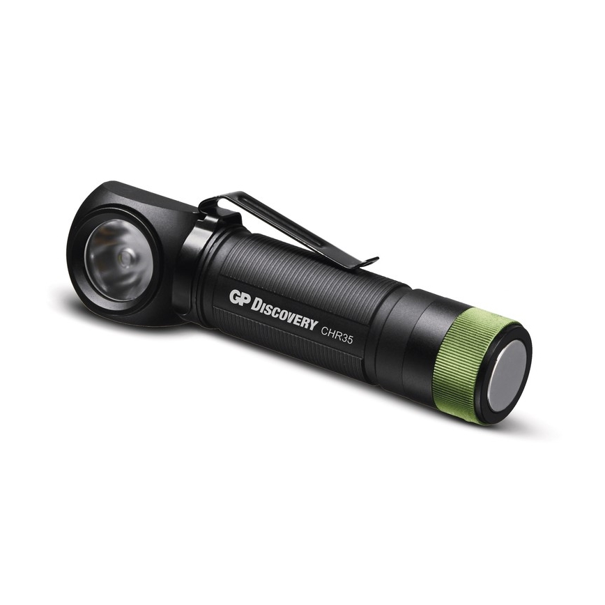 Lampada frontale LED GP DISCOVERY CHR35 LED/3,7V/2600mAh