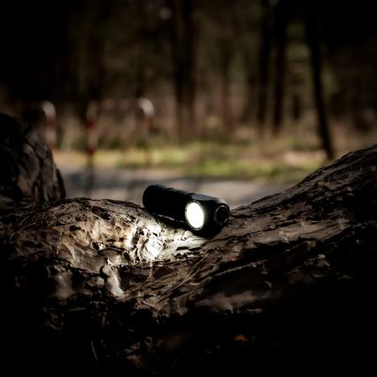 Lampada frontale ricaricabile a LED dimmerabile con luce rossa 3 in 1 LED/10W/5V IP66 500 lm 800 mAh