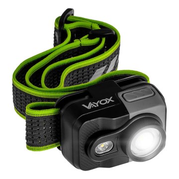 Lampada frontale ricaricabile LED dimmerabile LED/10W/5V/3xAAA IP66 800 lm 1000 mAh