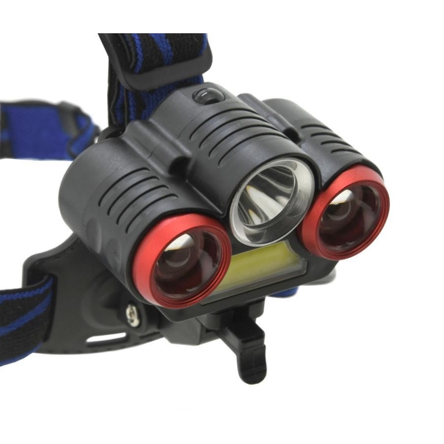 Lampada frontale ricaricabile LED/USB 670lm