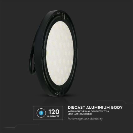Lampada Industriale LED High Bay LED/100W/230V IP65 6500K