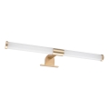 Lampada LED 2 in 1 per specchio da bagno APA LED/6W/230V 40 cm IP44 dorata