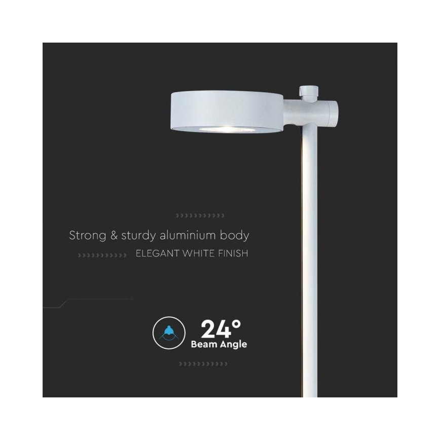 Lampada LED da esterno, 7W, 230V, 4000K, IP65, bianca, 102 cm