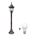 Lampada LED da esterno FLORENCJA 1xE27/10W/230V IP43