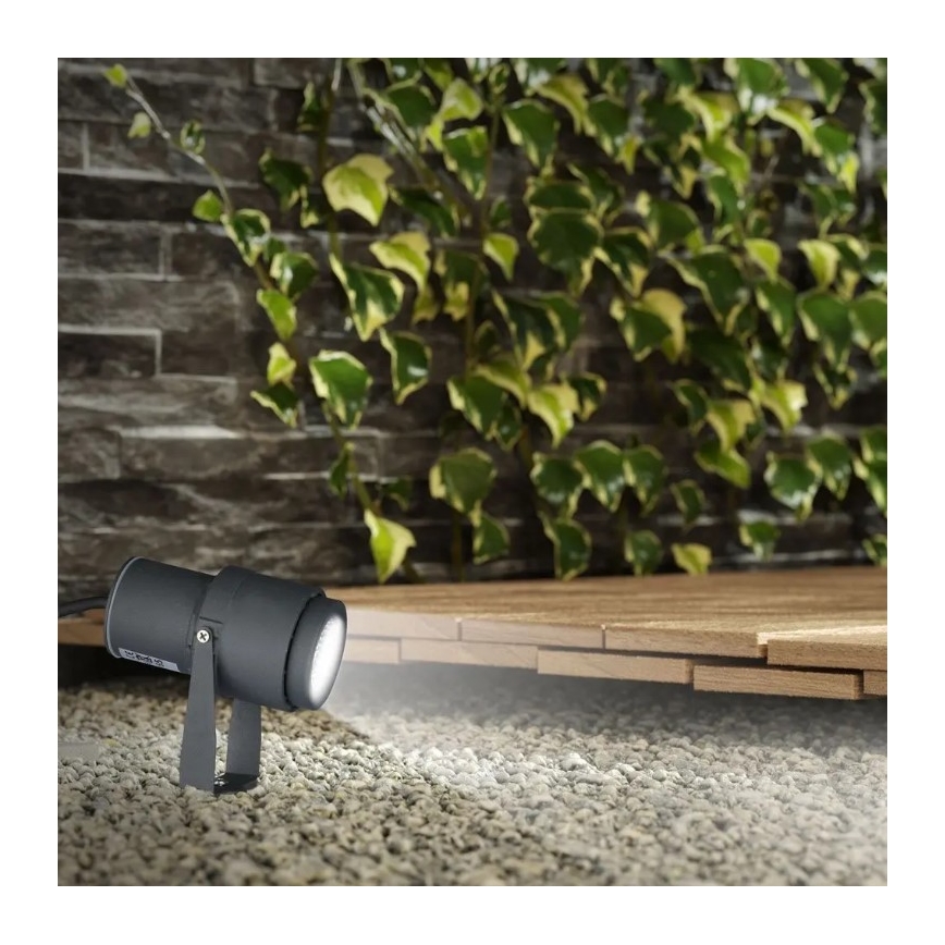 Lampada LED da esterno LED/12W/230V 4000K antracite IP65