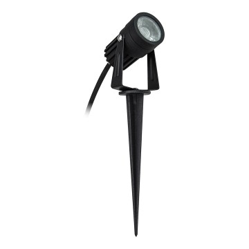 Lampada LED da esterno LED/3W/230V 2800K IP67 nero