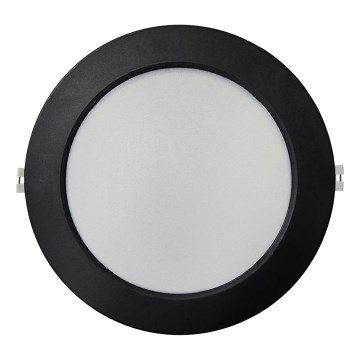 Lampada LED da incasso CIRCLE LED/18W/230V 4000K diametro 22 cm nero