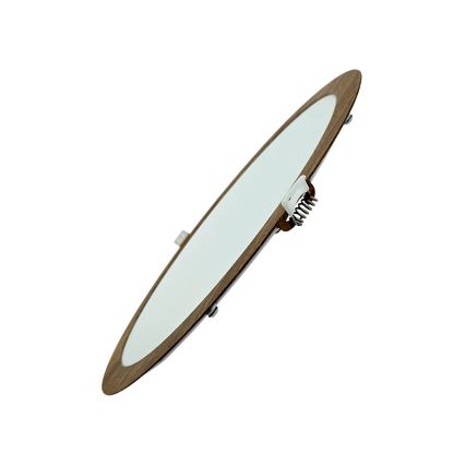 Lampada LED da incasso CIRCLE LED/24W/230V 4200K diametro 29,6 cm marrone