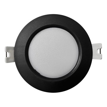 Lampada LED da incasso CIRCLE LED/3W/230V 4000K diametro 9 cm nero