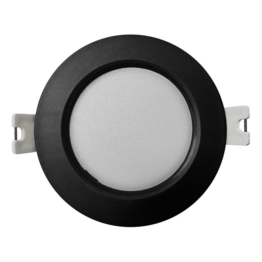 Lampada LED da incasso CIRCLE LED/3W/230V 4000K diametro 9 cm nero