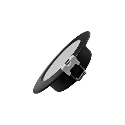 Lampada LED da incasso CIRCLE LED/3W/230V 4000K diametro 9 cm nero