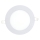 Lampada LED da incasso CIRCLE LED/9W/230V 6500K diametro 14,5 cm bianco