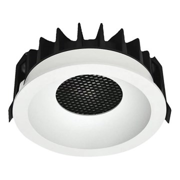Lampada LED da incasso LED/12W/230V 3000/4000/6400K ø 8,6 cm bianco