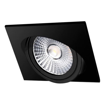 Lampada LED da incasso LED/18W/230V 4000K 11,5x11,5 cm nero