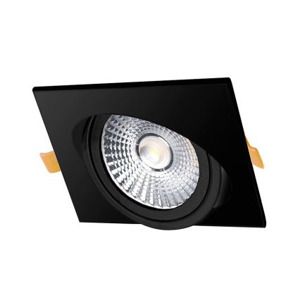 Lampada LED da incasso LED/18W/230V 4000K 11,5x11,5 cm nero