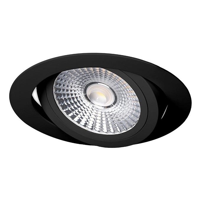 Lampada LED da incasso LED/18W/230V 4000K diametro 11,5 cm nero