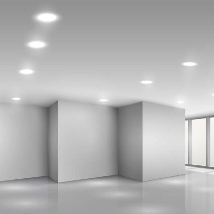 Lampada LED da incasso LED/3W/230V diametro 9,5 cm 3000K bianco