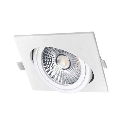 Lampada LED da incasso LED/6W/230V 3000K 8,5x8,5 cm bianco