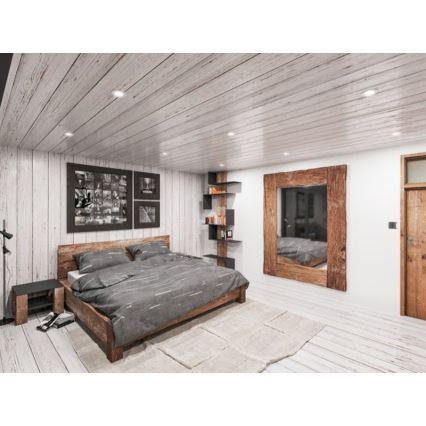 Lampada LED da incasso LED/6W/230V 3000K diametro 8,5 cm bianco