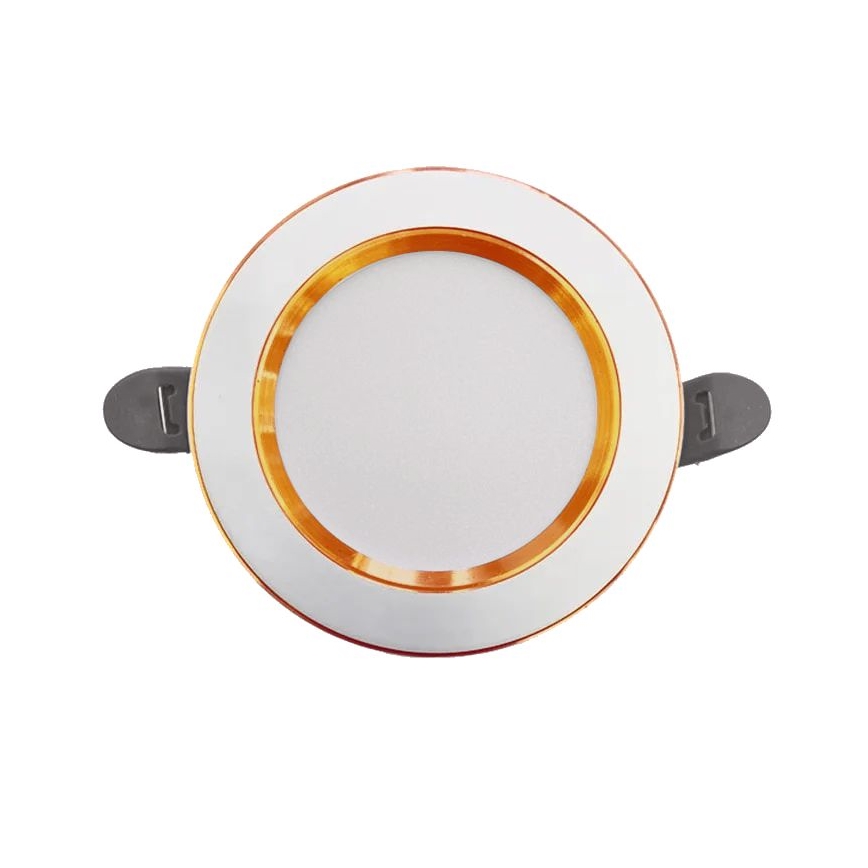 Lampada LED da incasso LED/7,5W/230V 4000K bianco/oro