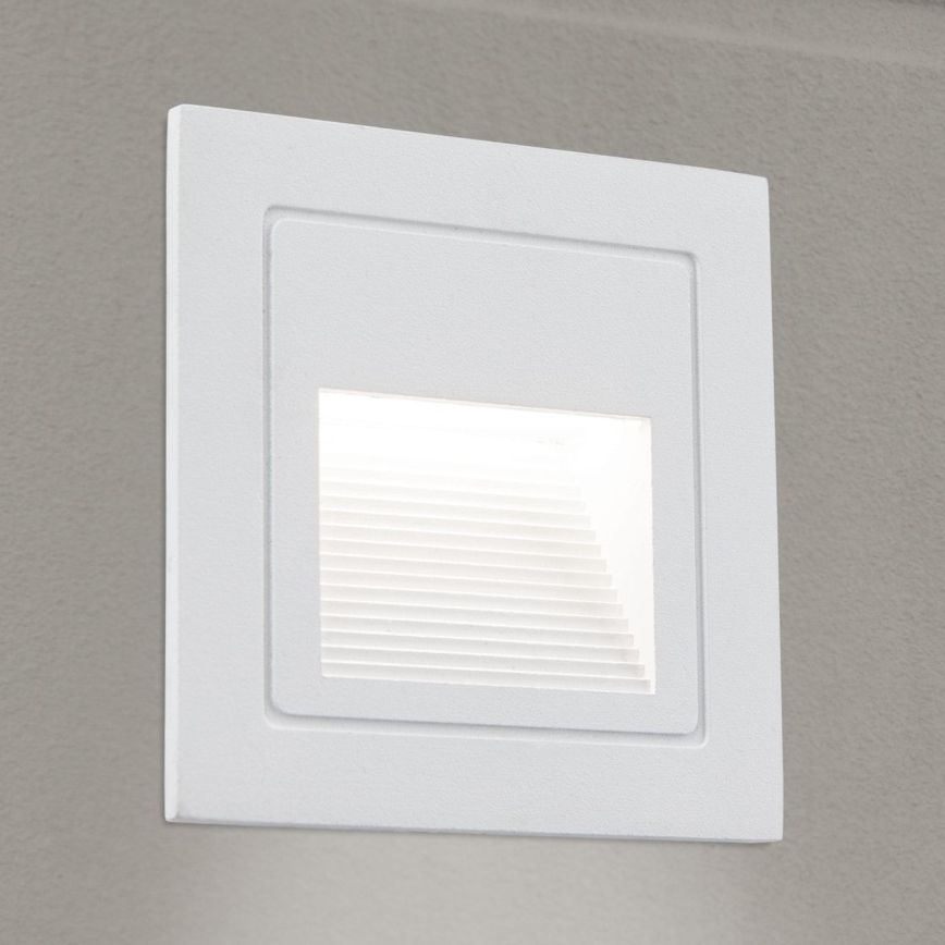 Lampada LED da incasso LORO LED/2W/230V IP65 bianco