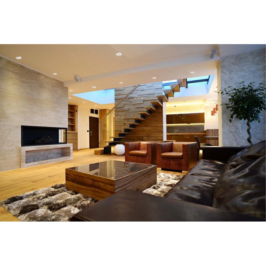 Lampada LED da incasso per bagni BONO LED/8W/230V 3000K IP65 bianco