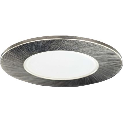 Lampada LED da incasso per bagni BONO LED/8W/230V 3000K IP65 cromo lucido