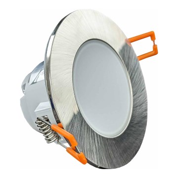 Lampada LED da incasso per bagni BONO LED/8W/230V 3000K IP65 cromo lucido