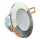 Lampada LED da incasso per bagni BONO LED/8W/230V 3000K IP65 cromo lucido