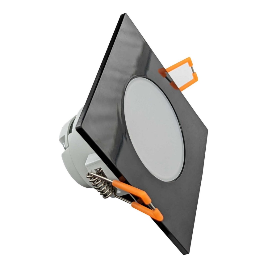Lampada LED da incasso per bagni BONO LED/8W/230V 4000K IP65 nero