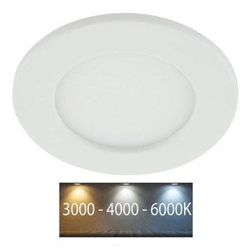 Lampada LED da incasso per bagni LED/6W/230V 3000/4000/6000K IP44