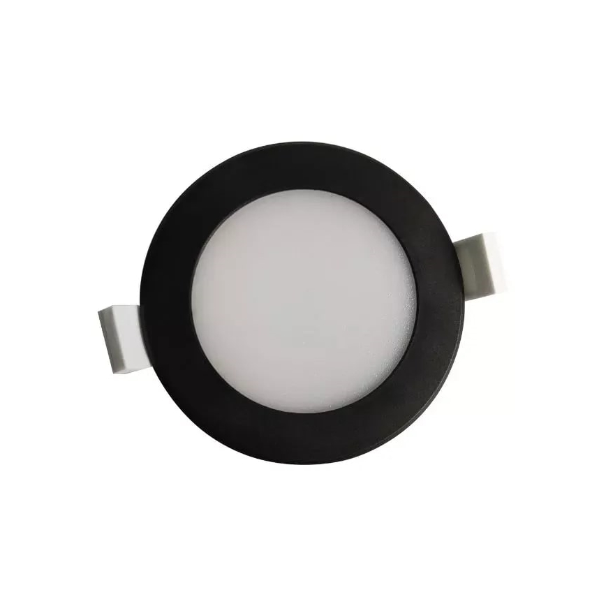 Lampada LED da incasso per bagni LED/7W/230V 4000K nero IP44