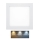 Lampada LED da incasso per bagni RAFA LED/12W/230V 3000/4000/6000K 17x17 cm IP44 bianco