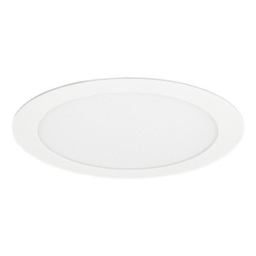 Lampada LED da incasso per bagni VEGA LED/18W/230V 2800K diametro 22,5 cm IP44 neve bianco