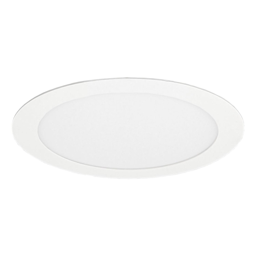 Lampada LED da incasso per bagni VEGA LED/18W/230V 2800K diametro 22,5 cm IP44 neve bianco