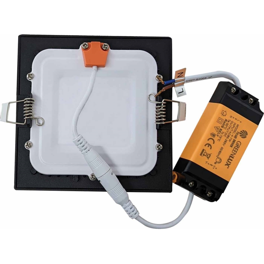 Lampada LED da incasso per bagno VEGA LED/6W/230V 2800K 11,8 cm IP44