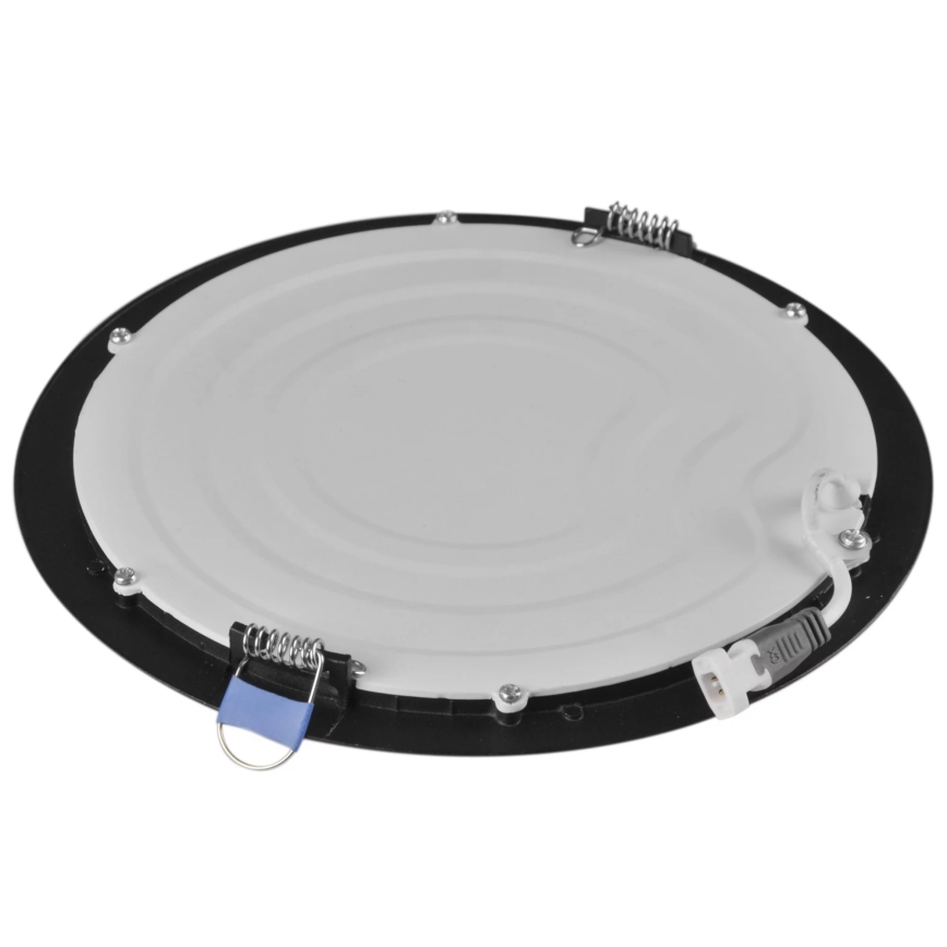 Lampada LED da incasso RIGEL LED/14W/230V 4000K diametro 22 cm nero