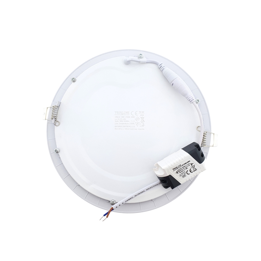 Lampada LED da incasso ROUND LED/18W/230V 2700K