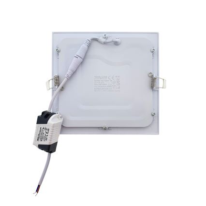 Lampada LED da incasso SQUARE LED/12W/230V 6500K