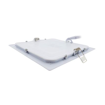 Lampada LED da incasso SQUARE LED/15W/230V 6500K 18,8x18,8 cm bianco