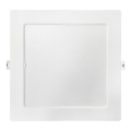 Lampada LED da incasso SQUARE LED/18W/230V 4000K 22x22 cm bianco