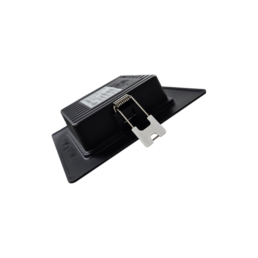 Lampada LED da incasso SQUARE LED/3W/230V 4000K 9x9 cm nero