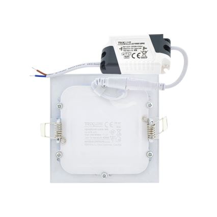 Lampada LED da incasso SQUARE LED/6W/230V 4200K 11,8x11,8 cm bianco